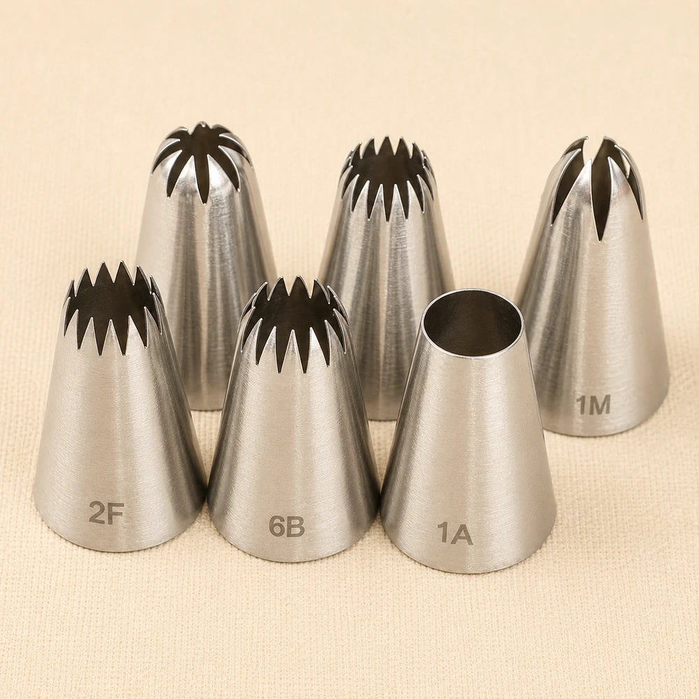 Stainless Steel Piping Nozzles Set