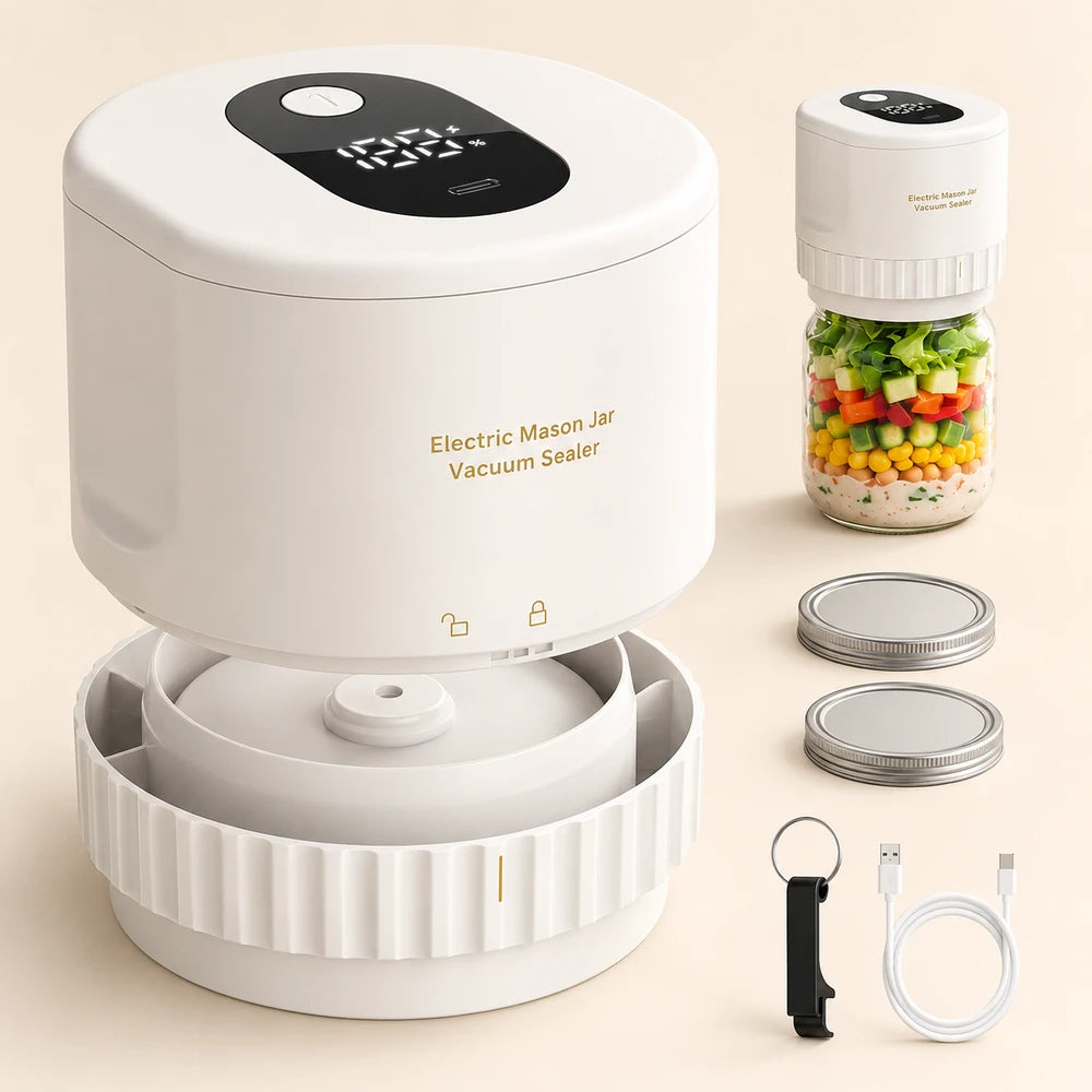 Automatic Electric Mason Jar Vacuum Sealer