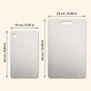 Stainless Steel Cutting Board Set