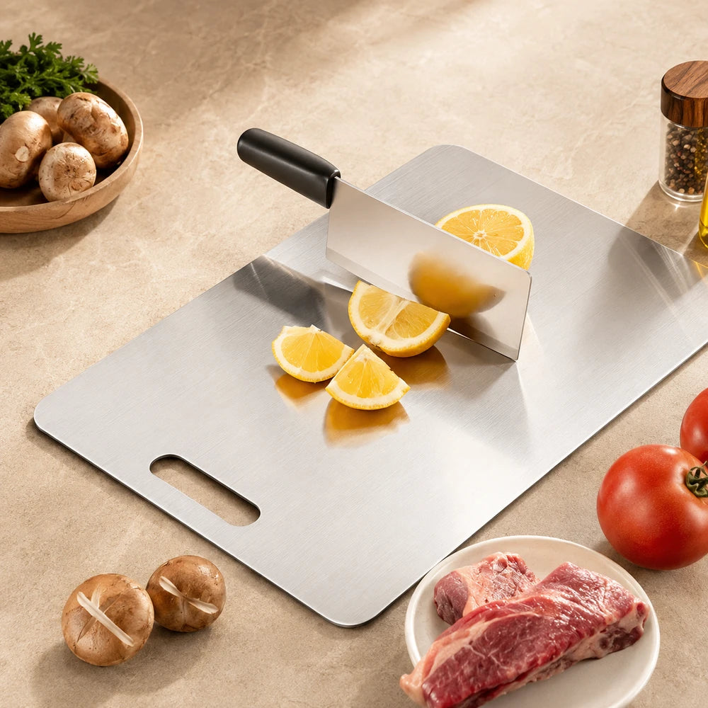Stainless Steel Cutting Board Set
