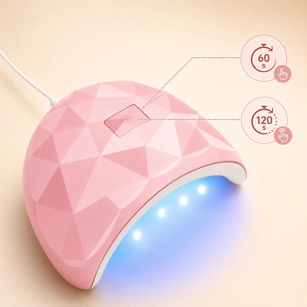 Portable LED Nail Dryer Lamp
