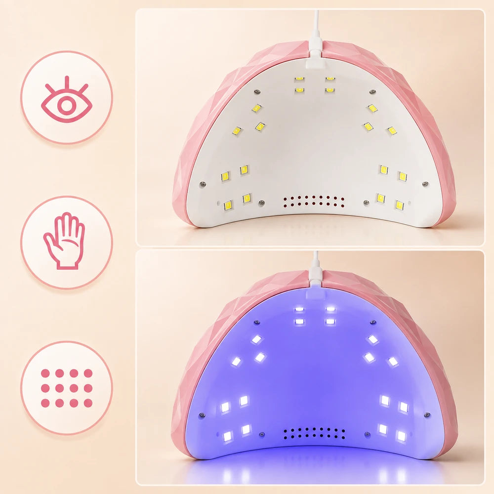 Portable LED Nail Dryer Lamp