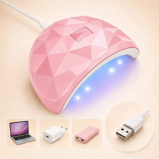 Portable LED Nail Dryer Lamp