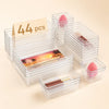 Transparent Plastic Drawer Storage Box Set