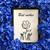 Artificial Blue Hydrangea Flower Bouquet