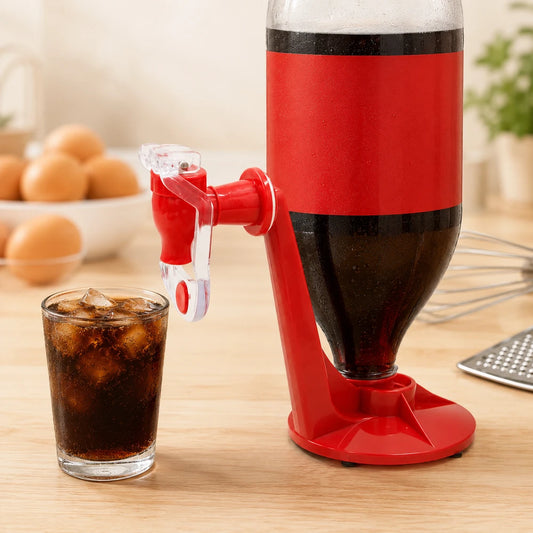 Upside Down Soda Dispenser