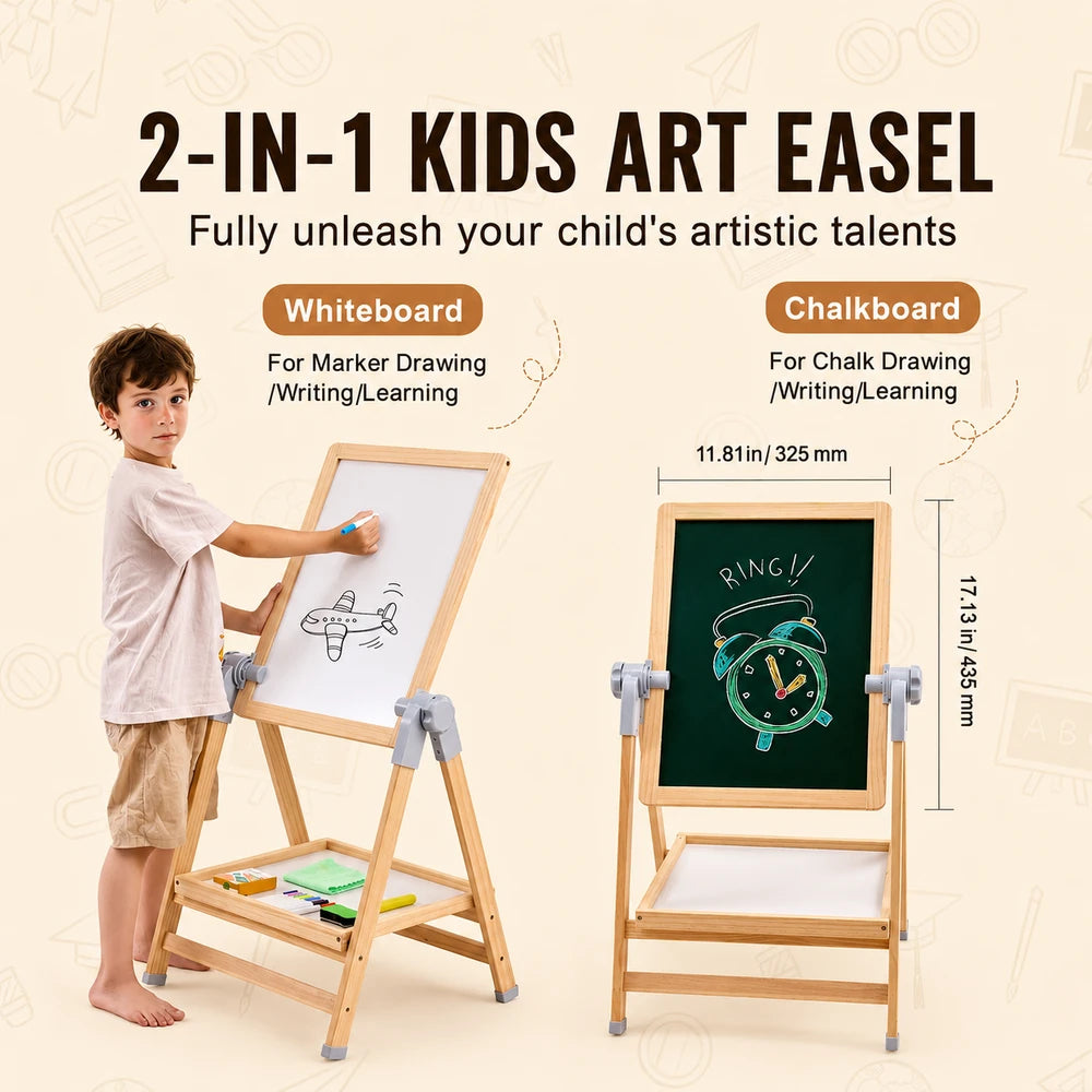 Standing Magnetic Drawing Board Art Easel