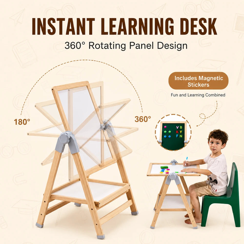 Standing Magnetic Drawing Board Art Easel