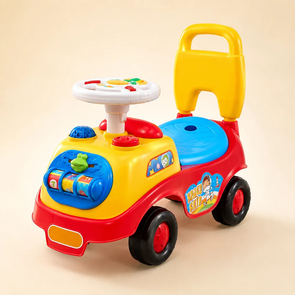 SucceBuy Toddler Ride On Push Car