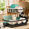Large Two Tier Dish Drying Rack