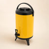 Yellow Insulated Beverage Dispenser