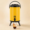 Yellow Insulated Beverage Dispenser