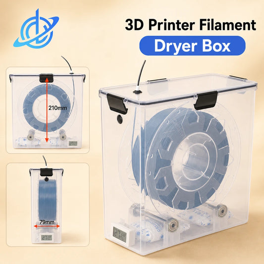 Airtight 3D Printer Filament Dryer Box