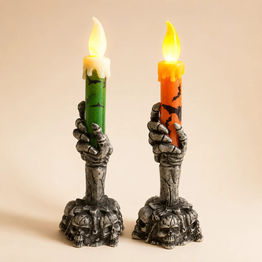 Acrylic Halloween Party LED Candle