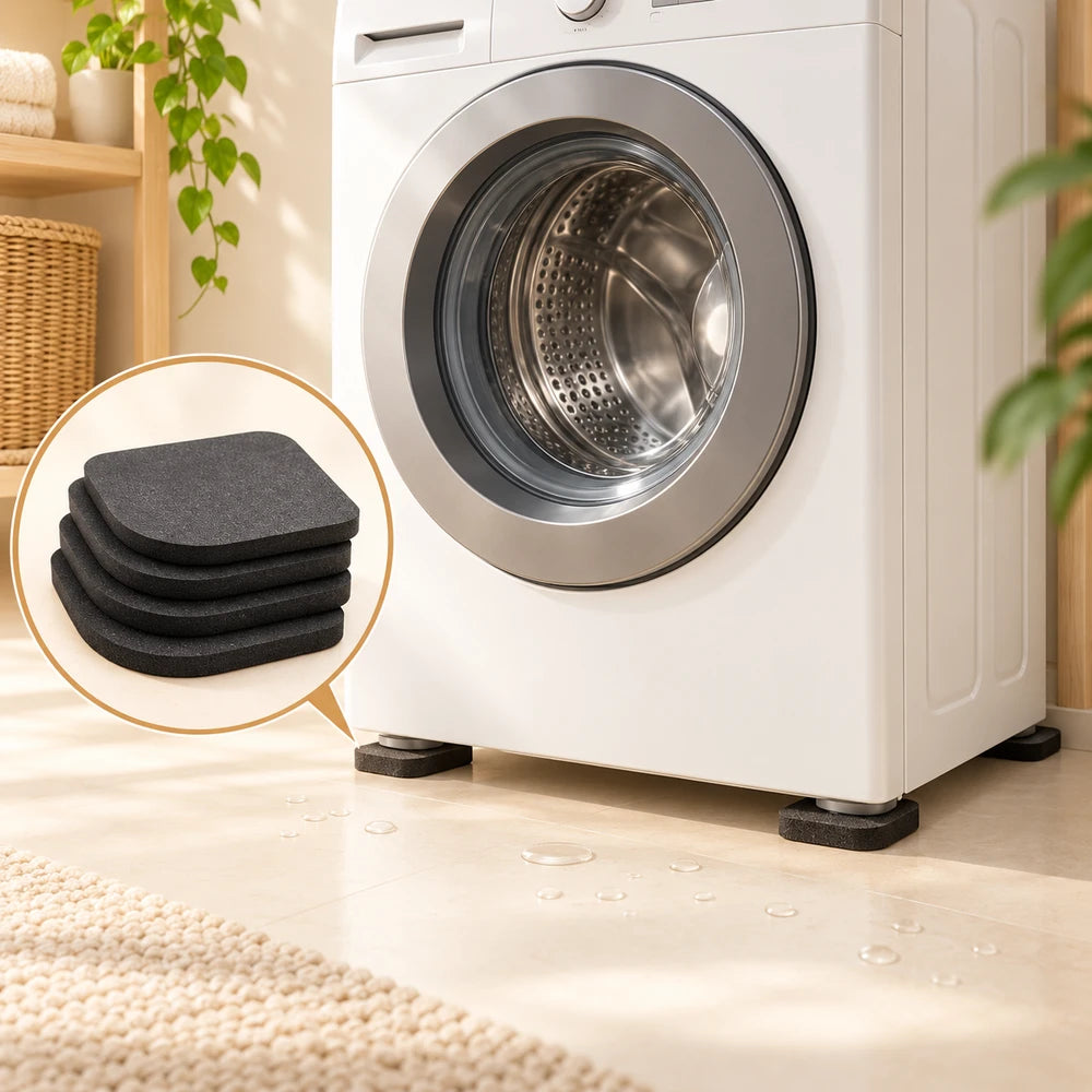 Anti Vibration Washing Machine Pad Set