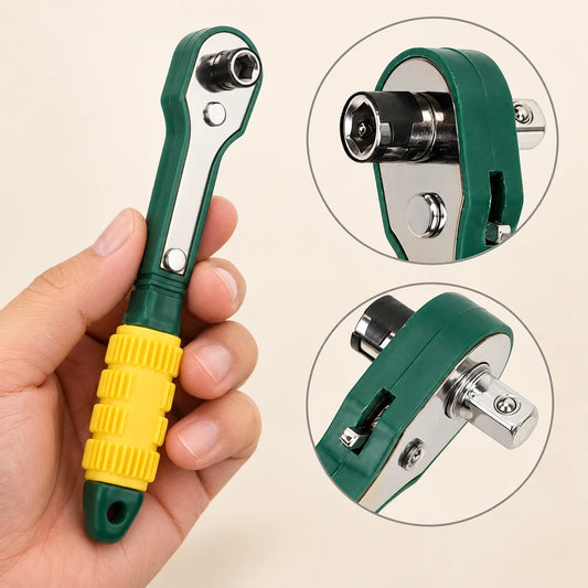 Adjustable Mini Ratchet Wrench