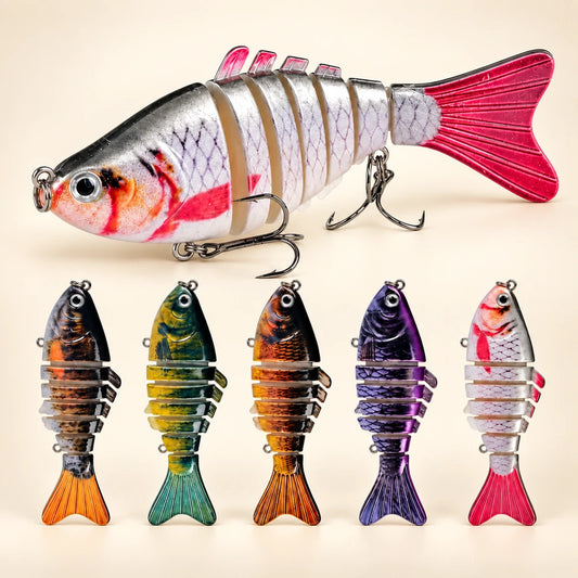 Multi Jointed Fishing Lure Swimbait