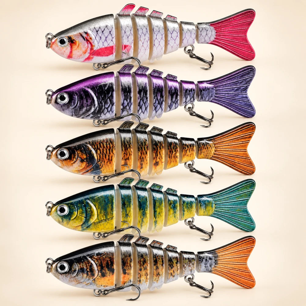 Multi Jointed Fishing Lure Swimbait