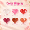 Glass Mirror Lip Gloss Set
