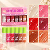 Glass Mirror Lip Gloss Set