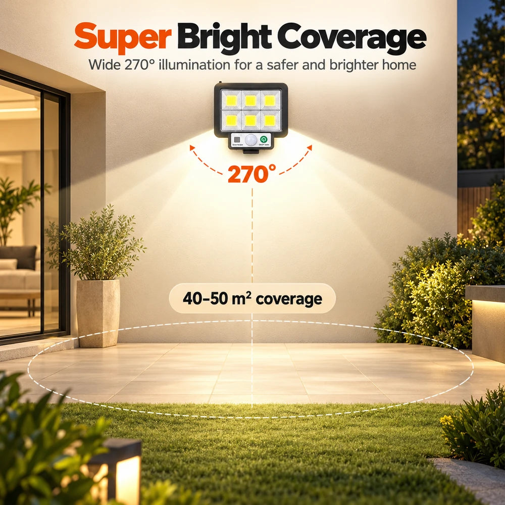Solar Split Wall Lamp