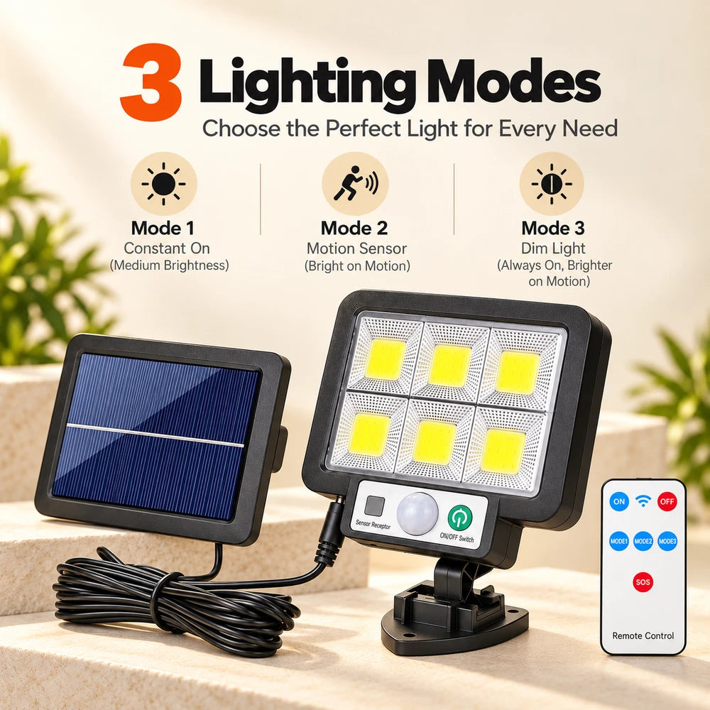 Solar Split Wall Lamp