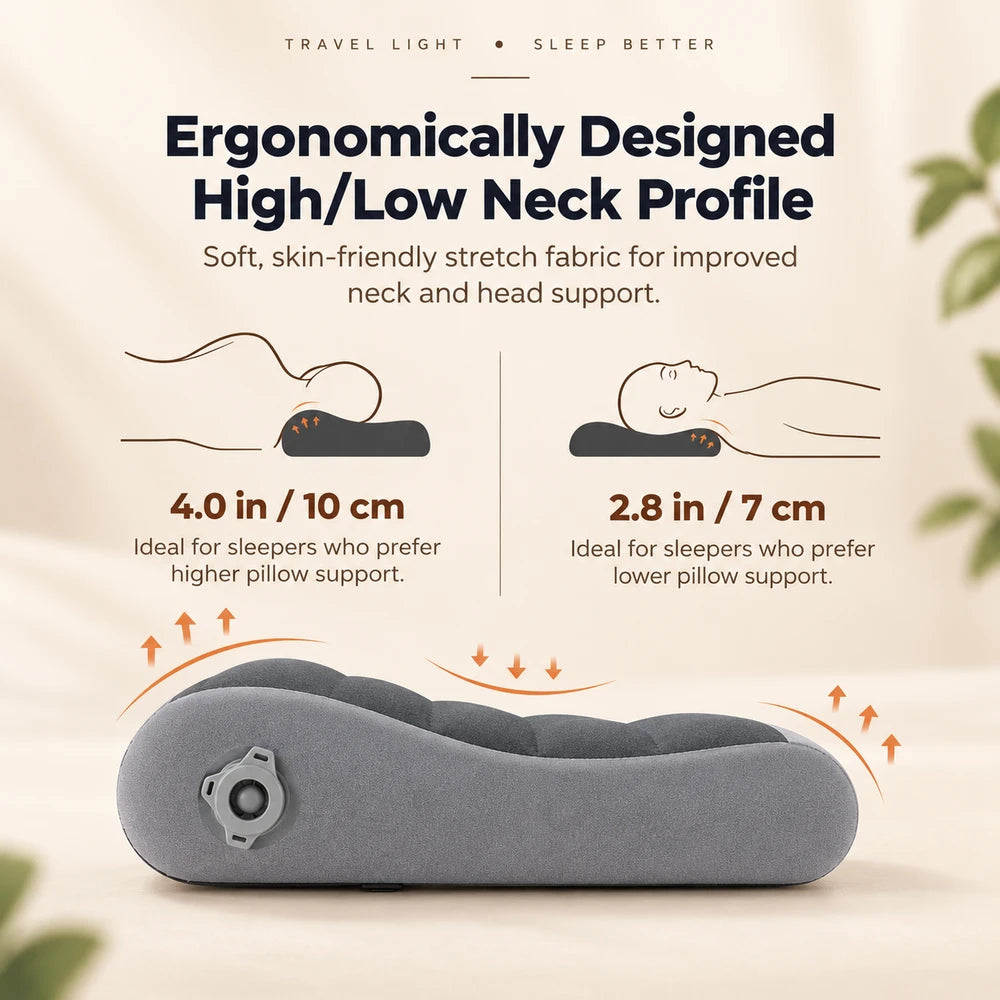 FLEXTAIL Inflatable Camping Pillow