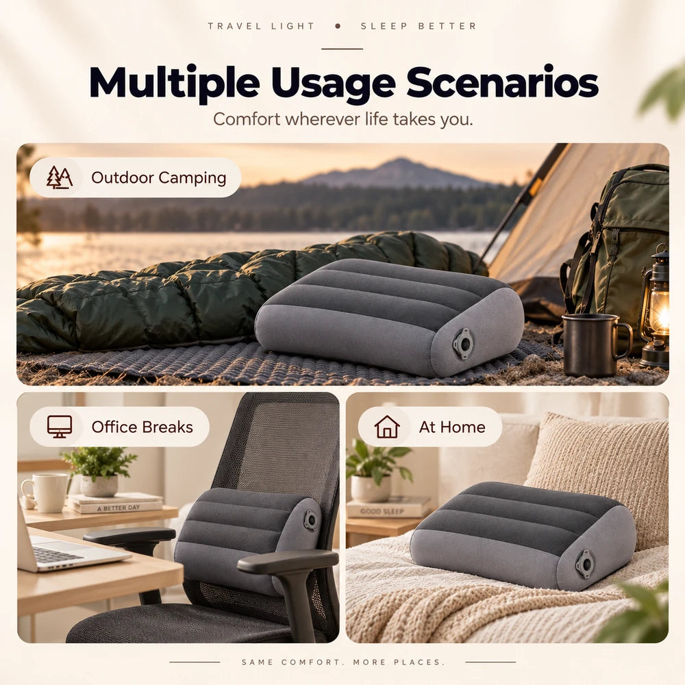 FLEXTAIL Inflatable Camping Pillow