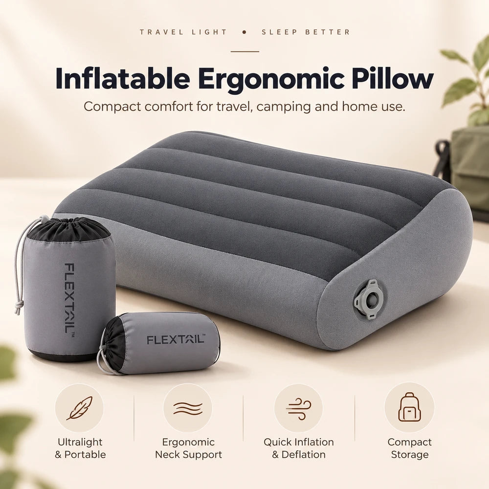 FLEXTAIL Inflatable Camping Pillow