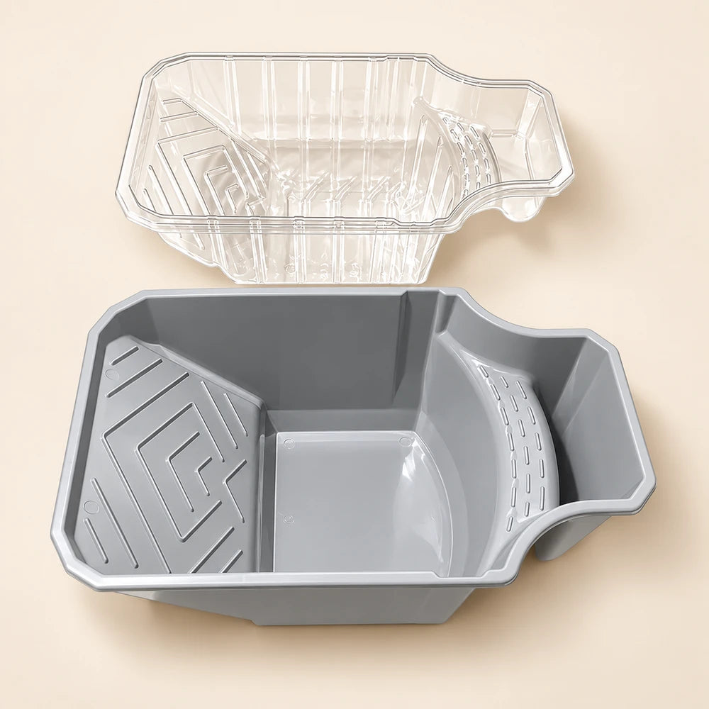 Handheld Paint Cup with Roller Frame