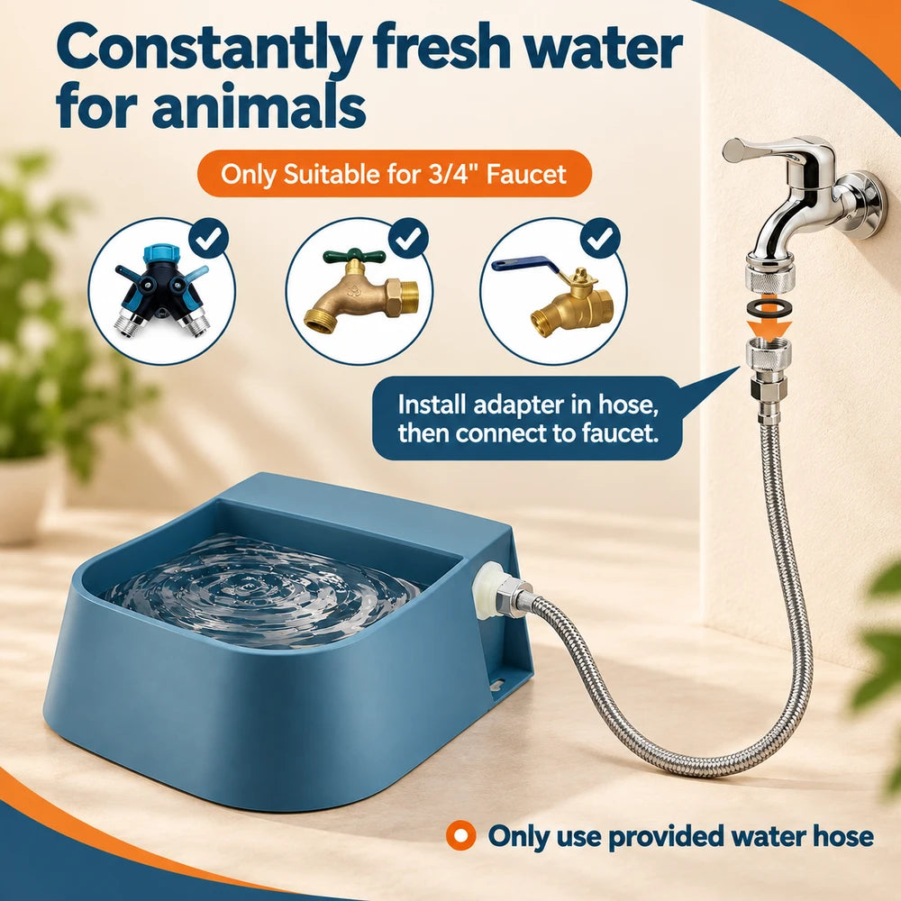 Automatic Pet Water Bowl Dispenser