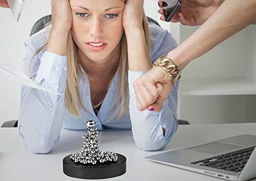 Desk Sculpture Decor Stress Relief Office Gift  Original Base Stainless Steel, Abs