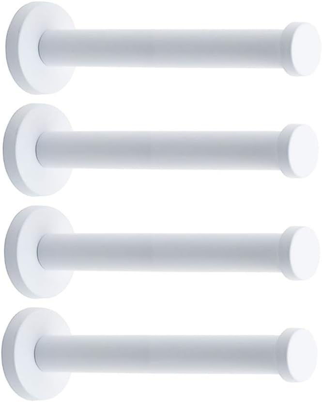 White Stainless Steel Single Super Heavy Duty Wall Mount Hook Coat Hanger Bath Towel Hooks