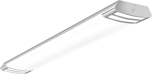 4FT LED Flush Mount Puff Lights 40W 4500LM 4000K Neutral White 48 Inch Linear LED