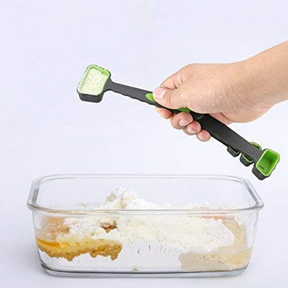 Collapsible Measuring Cup 8 Piece Measuring Tools and 1 Funnel Engraved Metric US Markings for Liquid