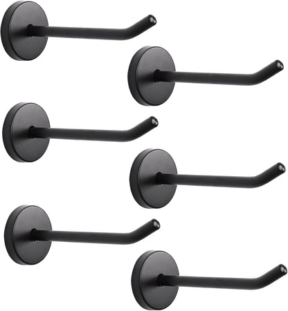 6 Pack Wall Mount Hooks for Hanging Hat Hurse Robe 304 Stainless Steel Heavy Duty Towel Hangers