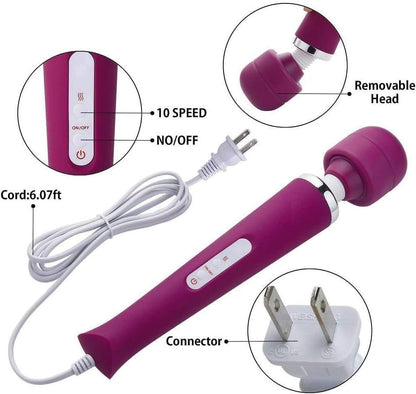 Big Tool Electric Foot Neck Back Hand Leg Arm Shoulder Massage Aches Sports Recovery