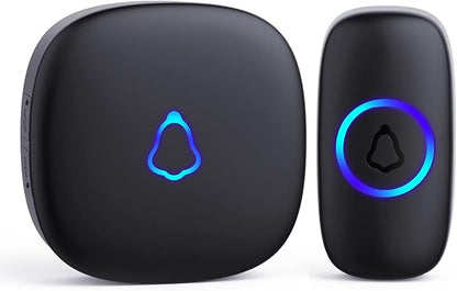 Wireless Doorbell Easy installation Waterproof Adjustable Volume 58 Chimes Colorful LED