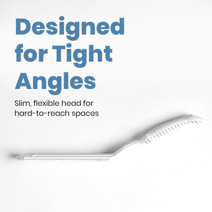 16 in L x 12 in W x 19 in H Nylon Tool w/Paint Stir Stick Easily Hard to Reach Areas, Flat Paint Brush