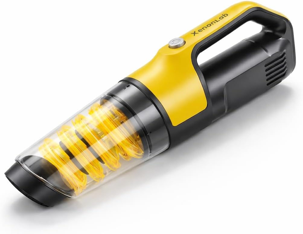Vacuum Cordless 1.1 Pounds Car Vac 10000PA Hand Held Vacuums 4-in-1 Hand Vac Cordless Rechargeable