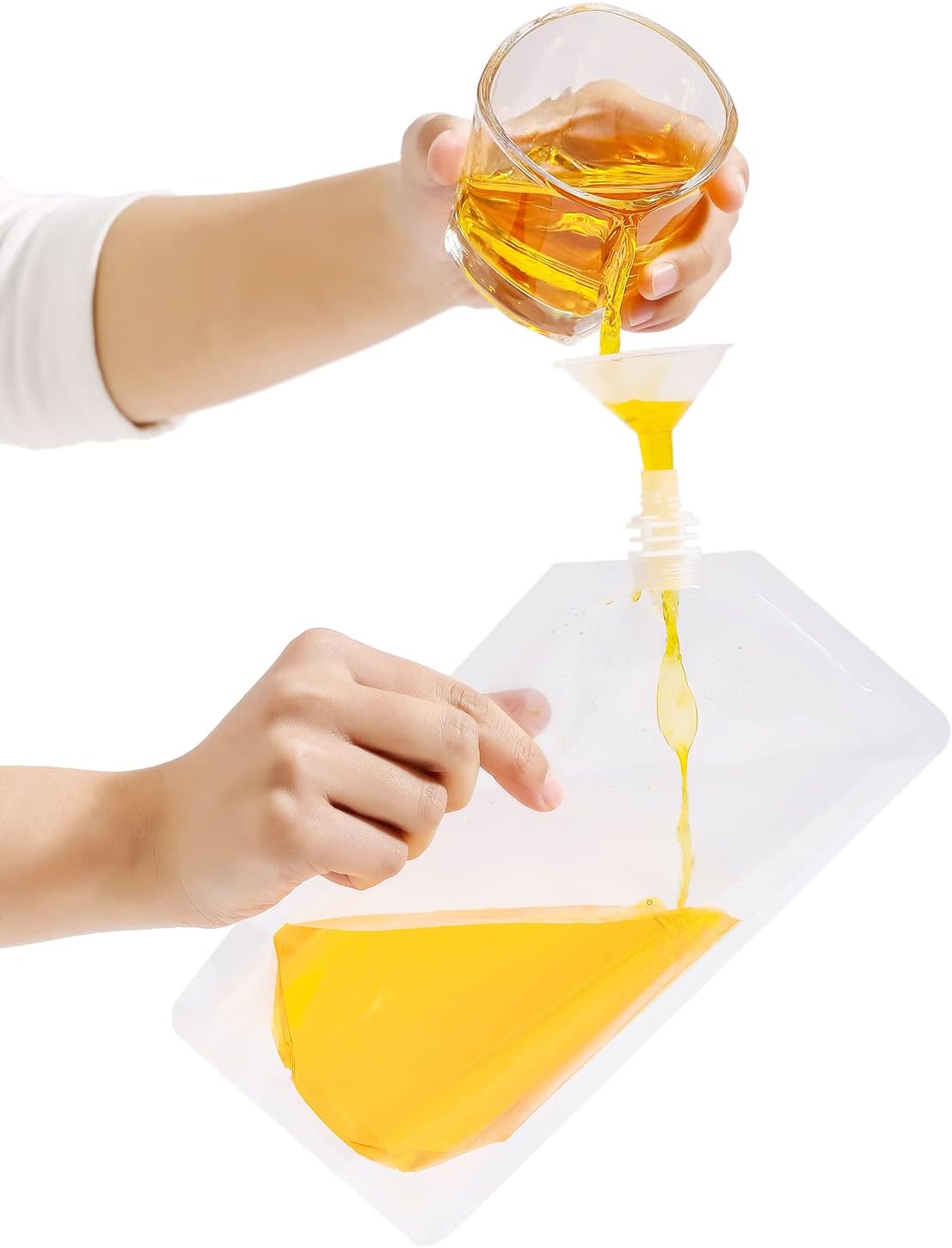 Alcohol Pouches for Liquor Reusable Drink Pouches for Adults Alcohol Drinking Flasks