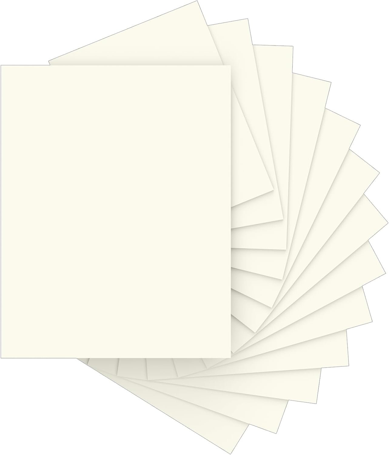 Cream Cardstock Paper 8.5 x 11 Ivory Cardstock Printer Paper 8.5x11, Off White Card Stock Paper 8.5 x 11, 200 GSM