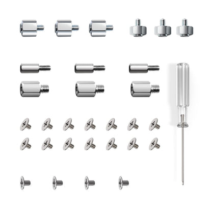 M.2 Standoff and Mounting Screws for Asus ASRock Gigabyte MSI Motherboard & Nvme SSD, for Laptop PC Repair
