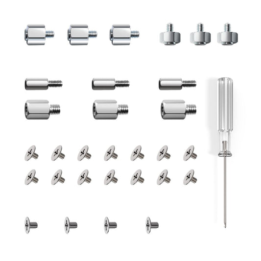 M.2 Standoff and Mounting Screws for Asus ASRock Gigabyte MSI Motherboard & Nvme SSD, for Laptop PC Repair