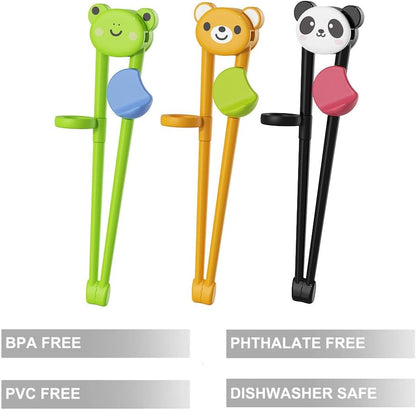 3 Pairs Toddler Training Chopsticks for Kids Beginners Learning Chopsticks