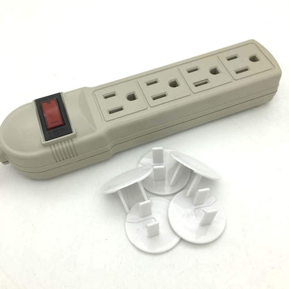 62 Pieces Outlet Covers ChildProof Plug Protector Baby Proofing Electrical Safety Outlet Plugs