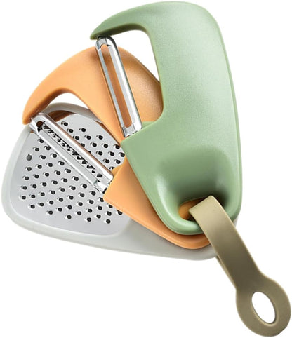 Set 3 Pieces Potato Peelers Portable Camping Cooking Tools Fruit Vegetable Peeler Julienne Peeler