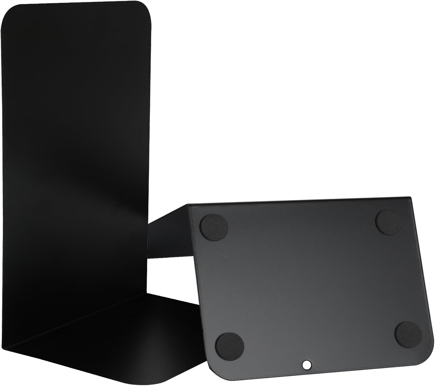 Black Color Metal Book Ends Bookend for Shelves Book Holder