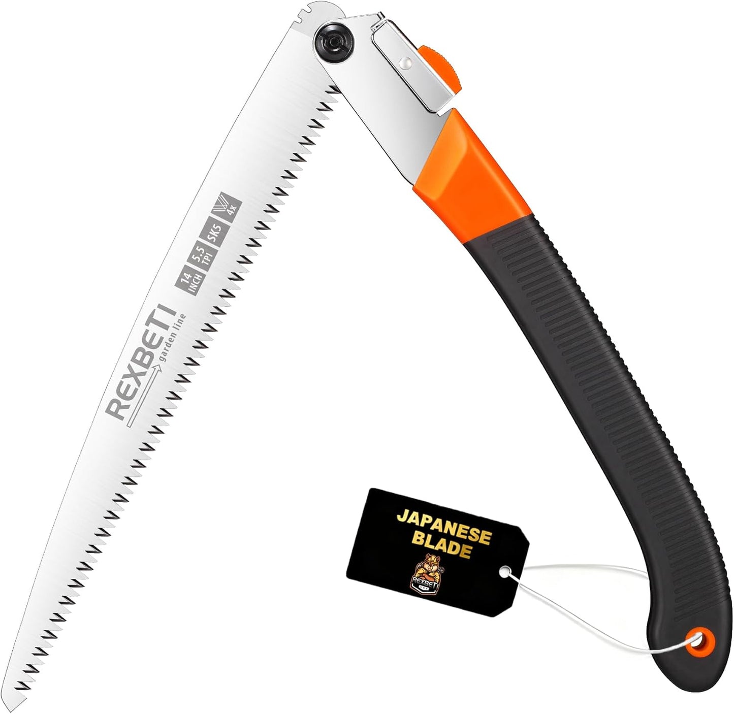 Extra Long 14 Inch Blade Backpacking Saws for Hiking Camping Dry Wood Trimming Pruning Saw