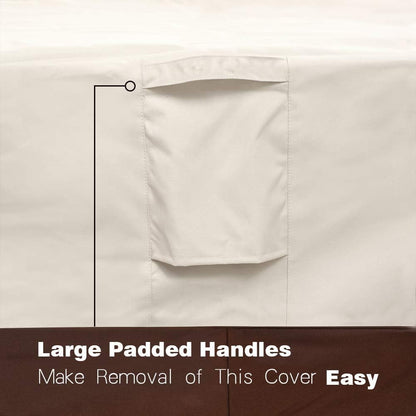 2 Pack Lounge Deep Seat Cover Heavy Duty and Waterproof Outdoor Lawn Patio Furniture Covers